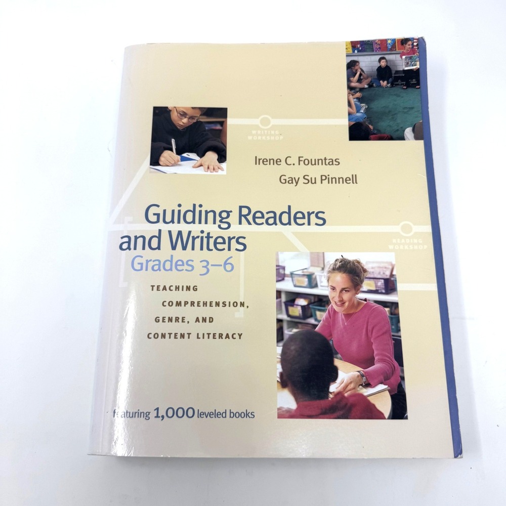 Guiding Readers and Writers Grades 3-6 Literacy Book Fountas Pinnell Heinemann
